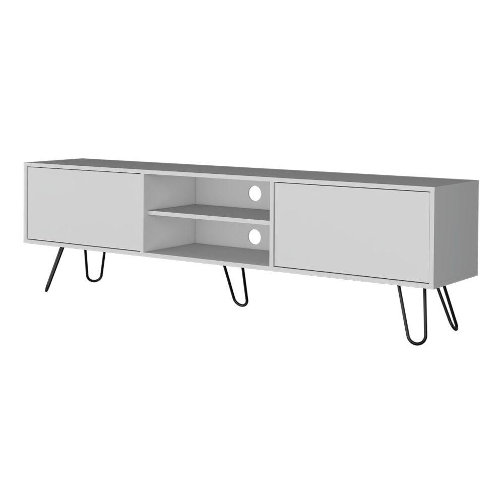 Mesa Para Tv Lara, Blanco, Para Televisor de 70 Pulgadas  ZF