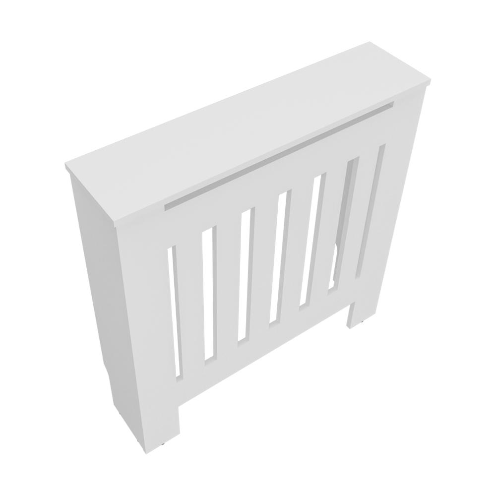 Cubierta para Radiador Linn, Blanco Duqueza, cuenta con espacio para colocar objetos decorativos ZF
