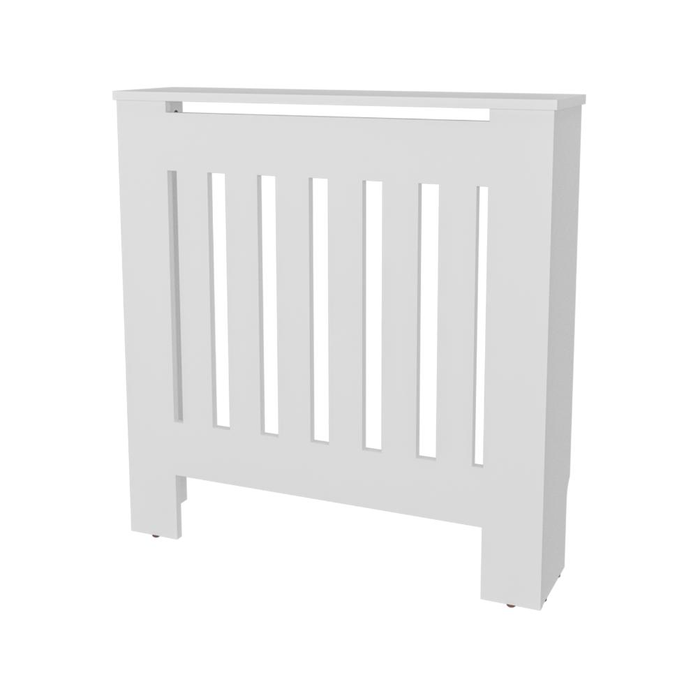 Cubierta para Radiador Linn, Blanco Duqueza, cuenta con espacio para colocar objetos decorativos ZF