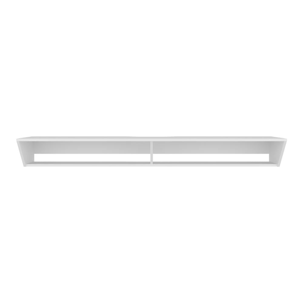 Mesa Para Tv Russel, Kronos Blanco, Flotante Con Espacio Para Ubicar Objetos ZF