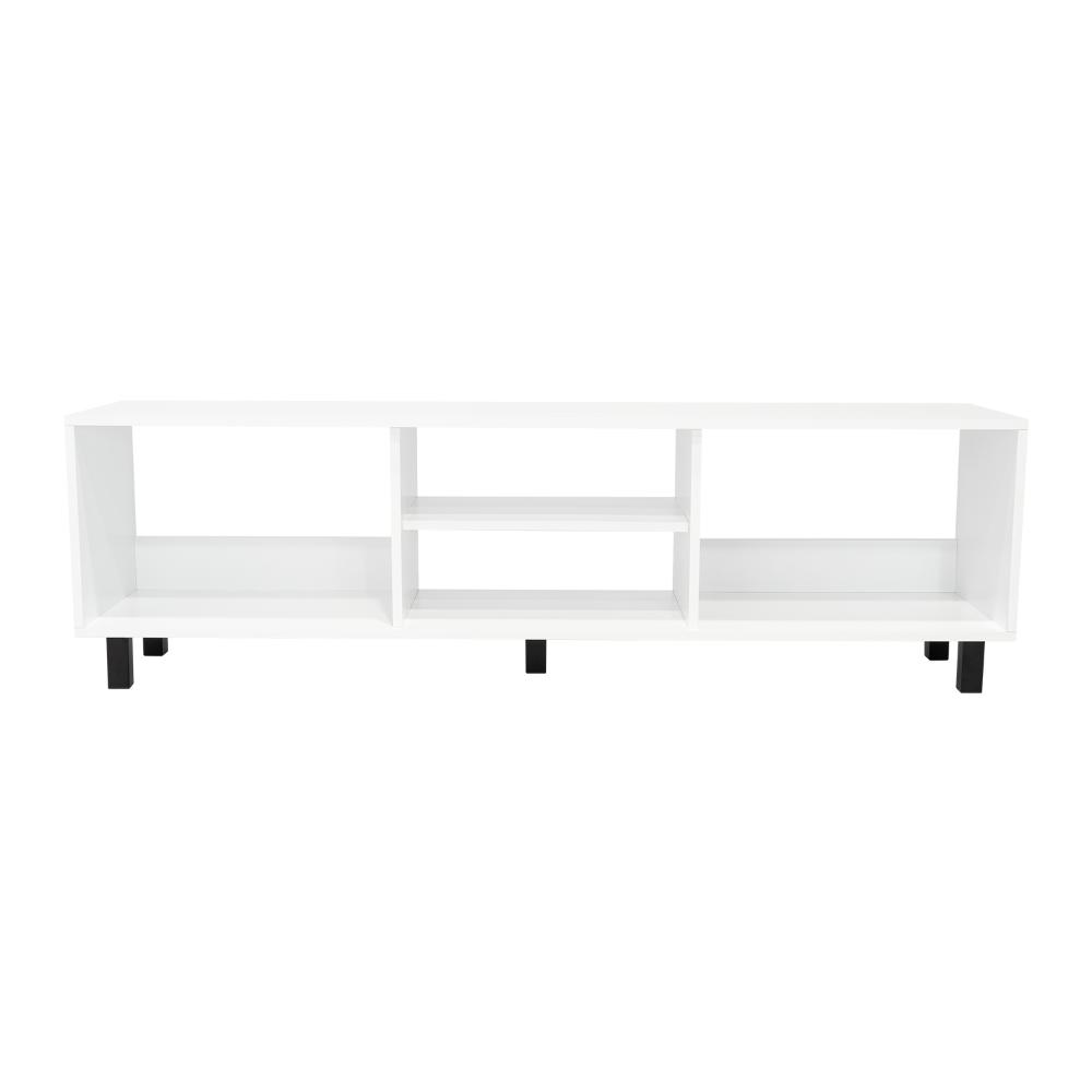 Mesa Para Tv Tunez, Blanco Duqueza, Para Televisor Hasta 70 Pulgadas