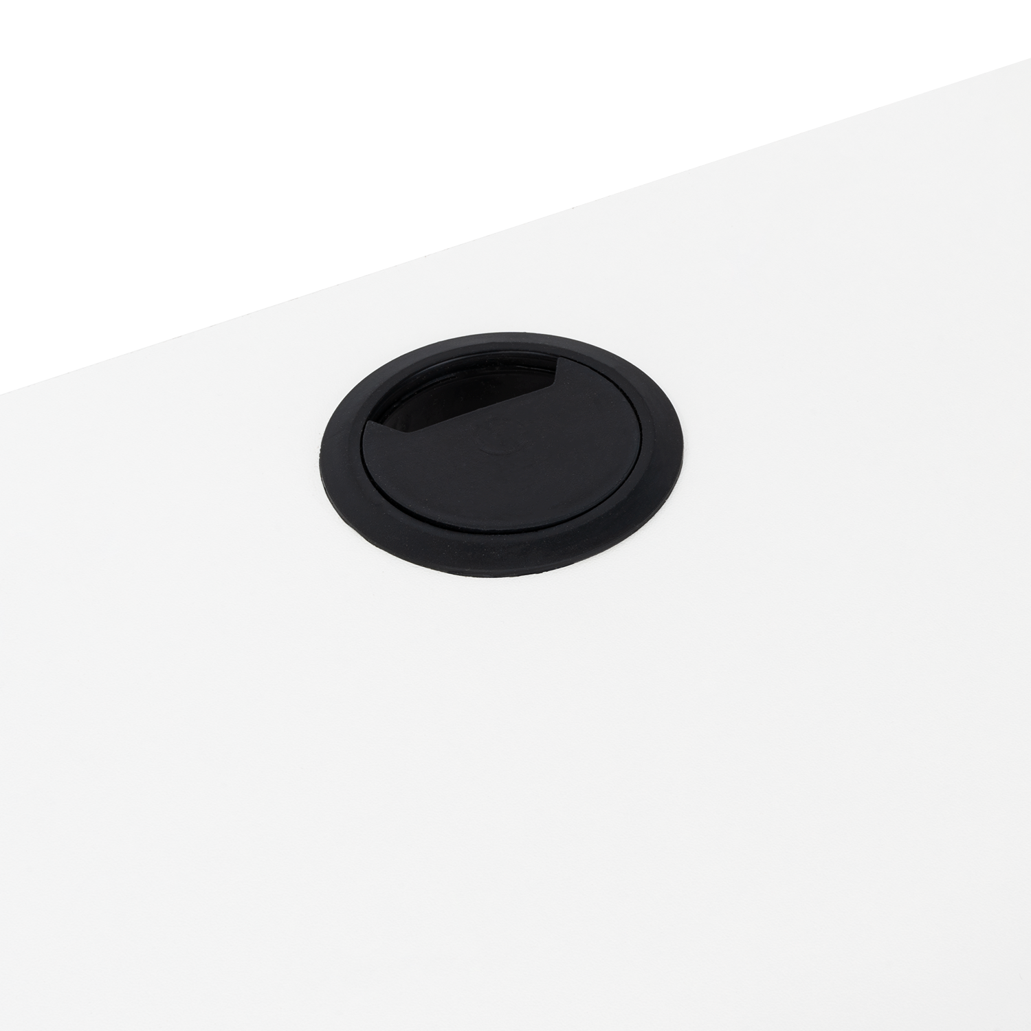Mesa Para Tv Flotante Gleid, Blanco, con Dos Puertas Abatibles