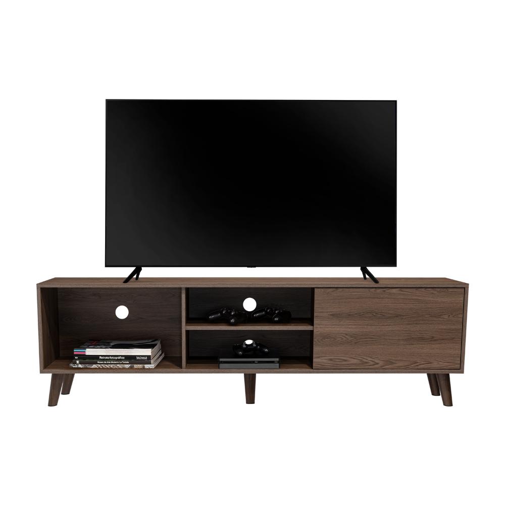 Mesa Para Tv Viena, Chocolate, Para Televisor de 70 Pulgadas