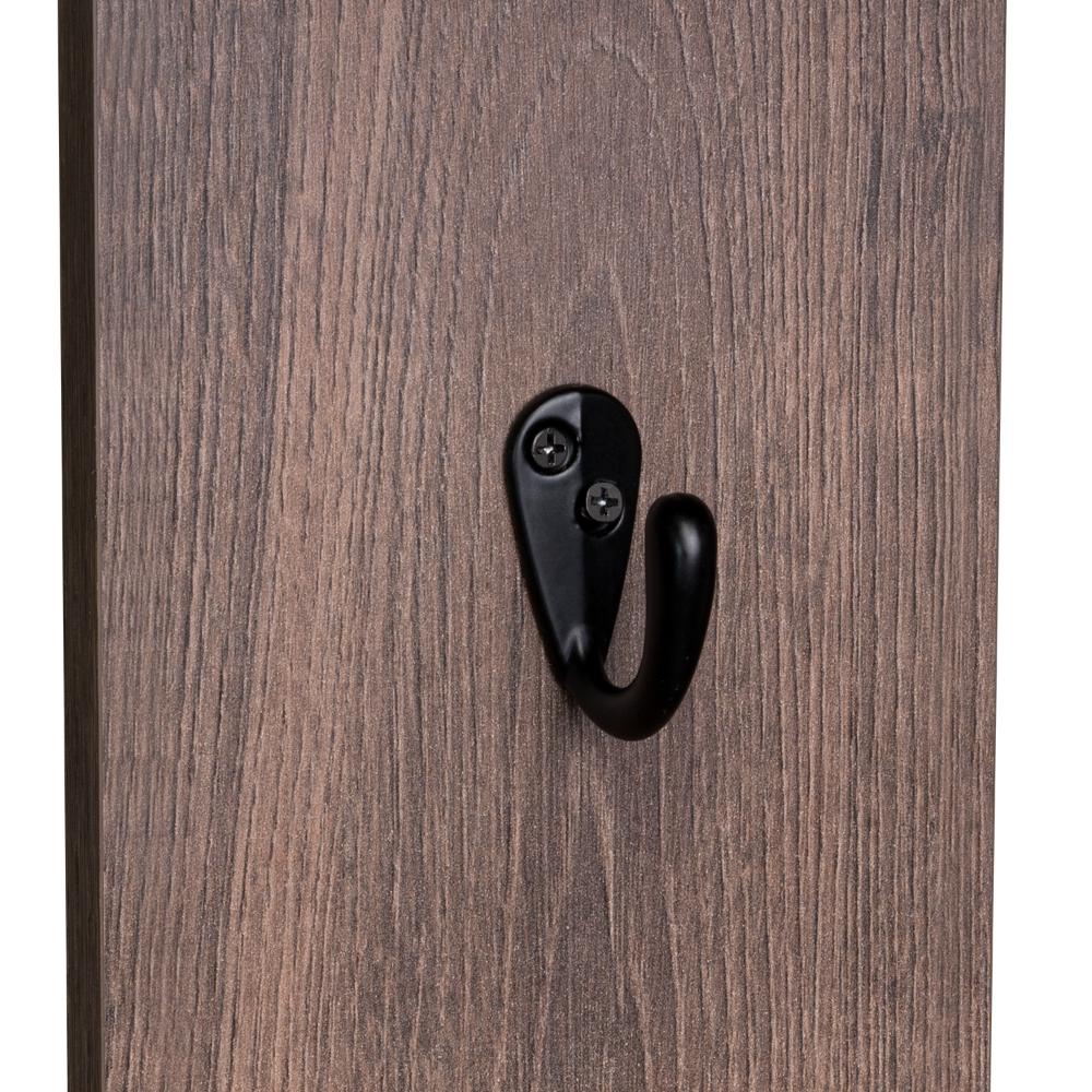 Mueble Auxiliar Zapatero Ascher, Avellana, Ideal Para Ubicar Bolsos Entre Otros