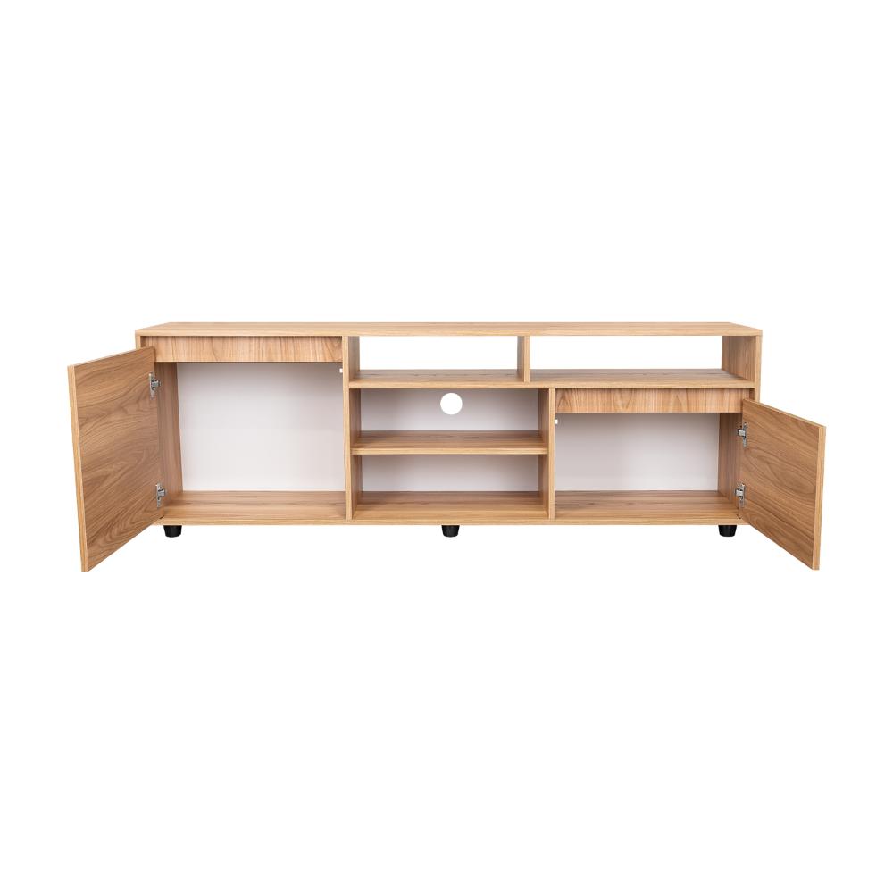 Mesa Para Tv Pino, Fresno Europeo, Para Televisor Hasta 65 Pulgadas