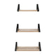 Set de 3 Repisas Shelf, Marrón Rustico