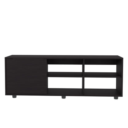 Mesa para TV Adelen, Wengue, con superficie para equipos de audio y video 55" ZF