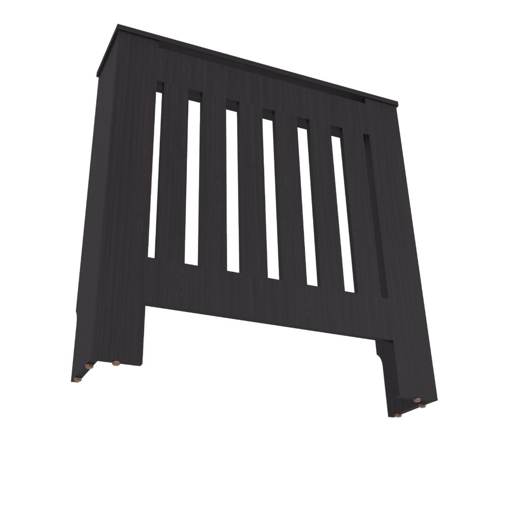Cubierta para Radiador Linn, Wengue, cuenta con espacio para colocar objetos decorativos ZF