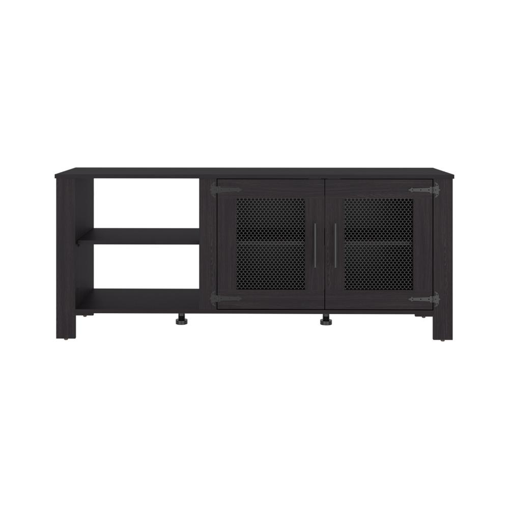 Mesa Para Tv Freedom, Wengue, Con Dos Puertas Abatible, Para Televisor Hasta 65" ZF