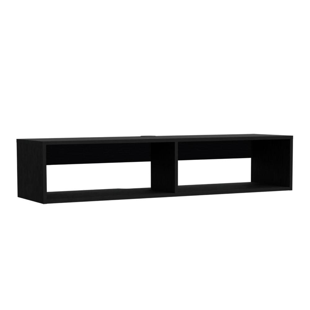 Mesa para TV Flotante Rocky, Wengue, Apto Pata TV de hasta 45''