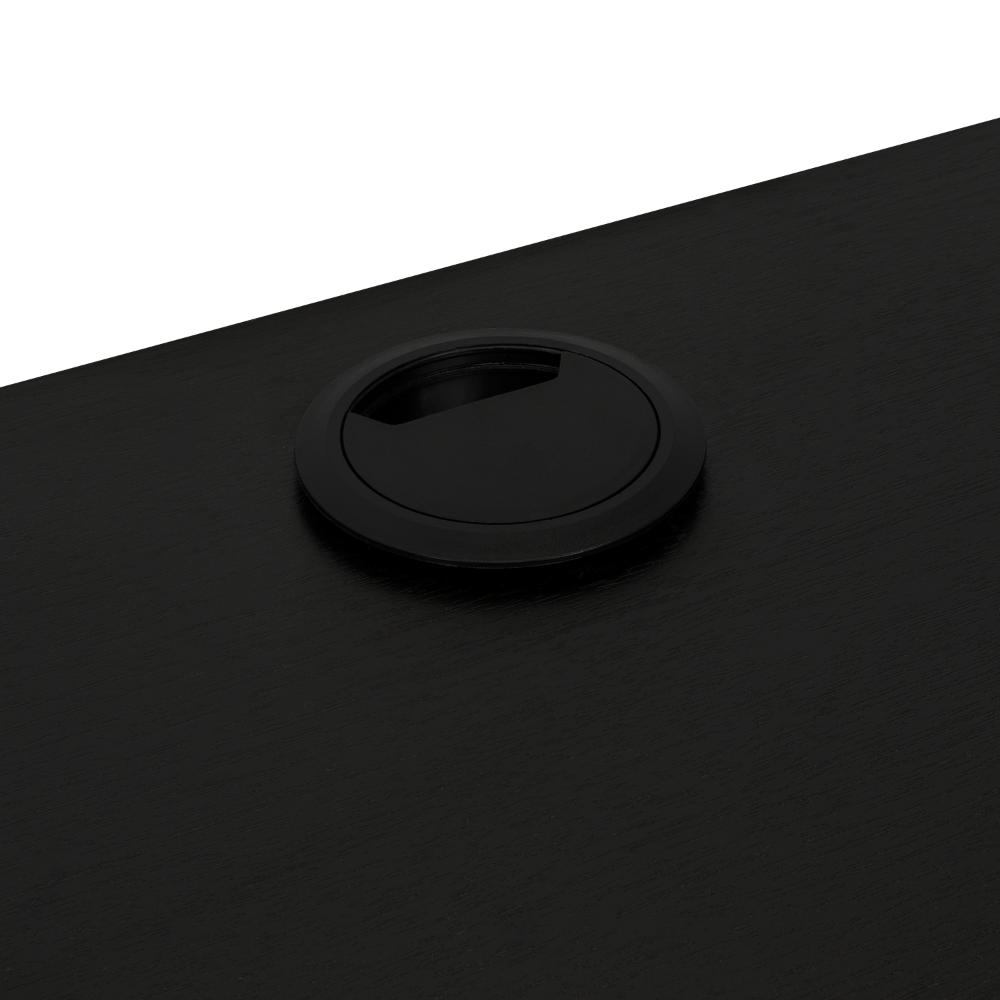 Mesa Para Tv Flotante Gleid, Wengue, con Dos Puertas Abatibles