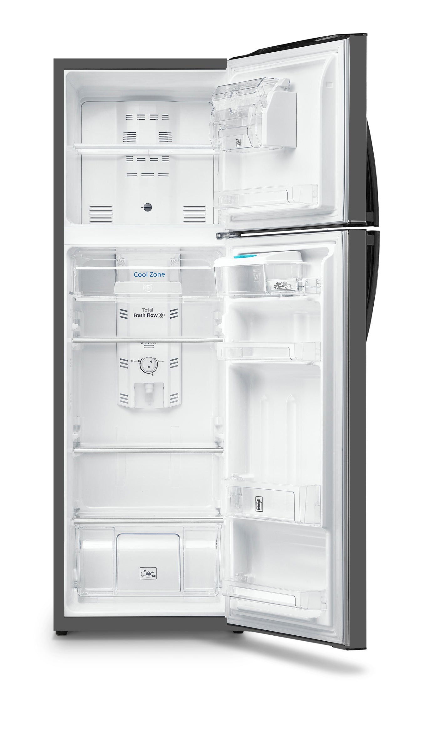 Nevera Mabe No Frost Congelador Superior 250 Litros, Gris