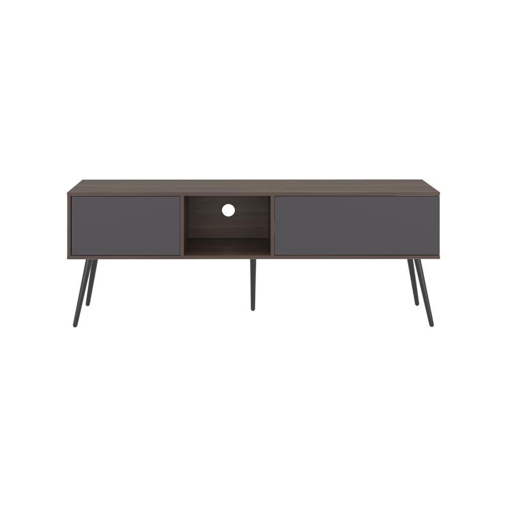 Mesa Para Tv Toronto, Milan y Plata Oscuro, Para Televisor Hasta 70 Pulgadas