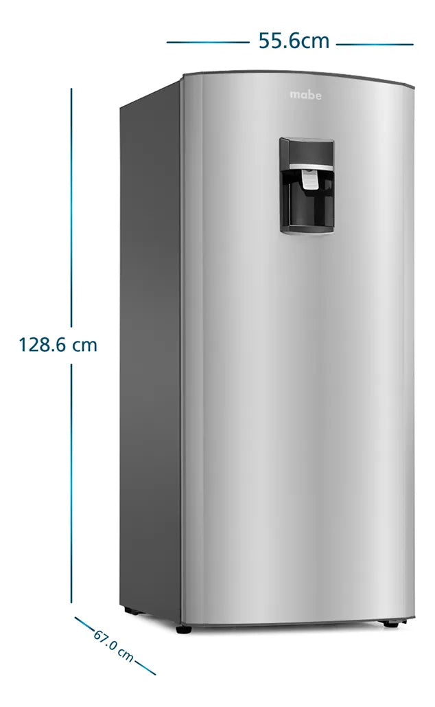 Nevera Convencional 211 Litros Brutos Mabe, Gris