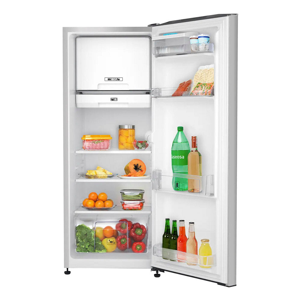 Nevera Convencional 211 L Brutos Inox Mabe, Gris