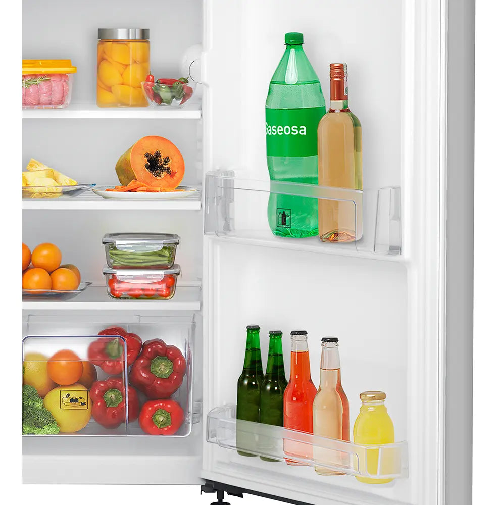 Nevera Convencional 211 L Brutos Inox Mabe, Gris