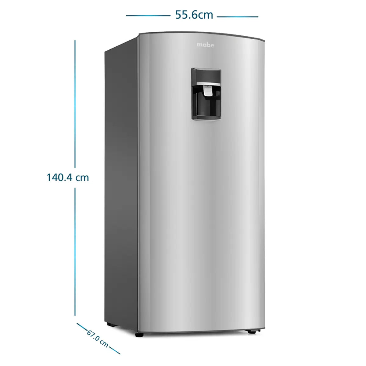 Nevera Mabe Frost Una Puerta 229 Litros Inoxidable