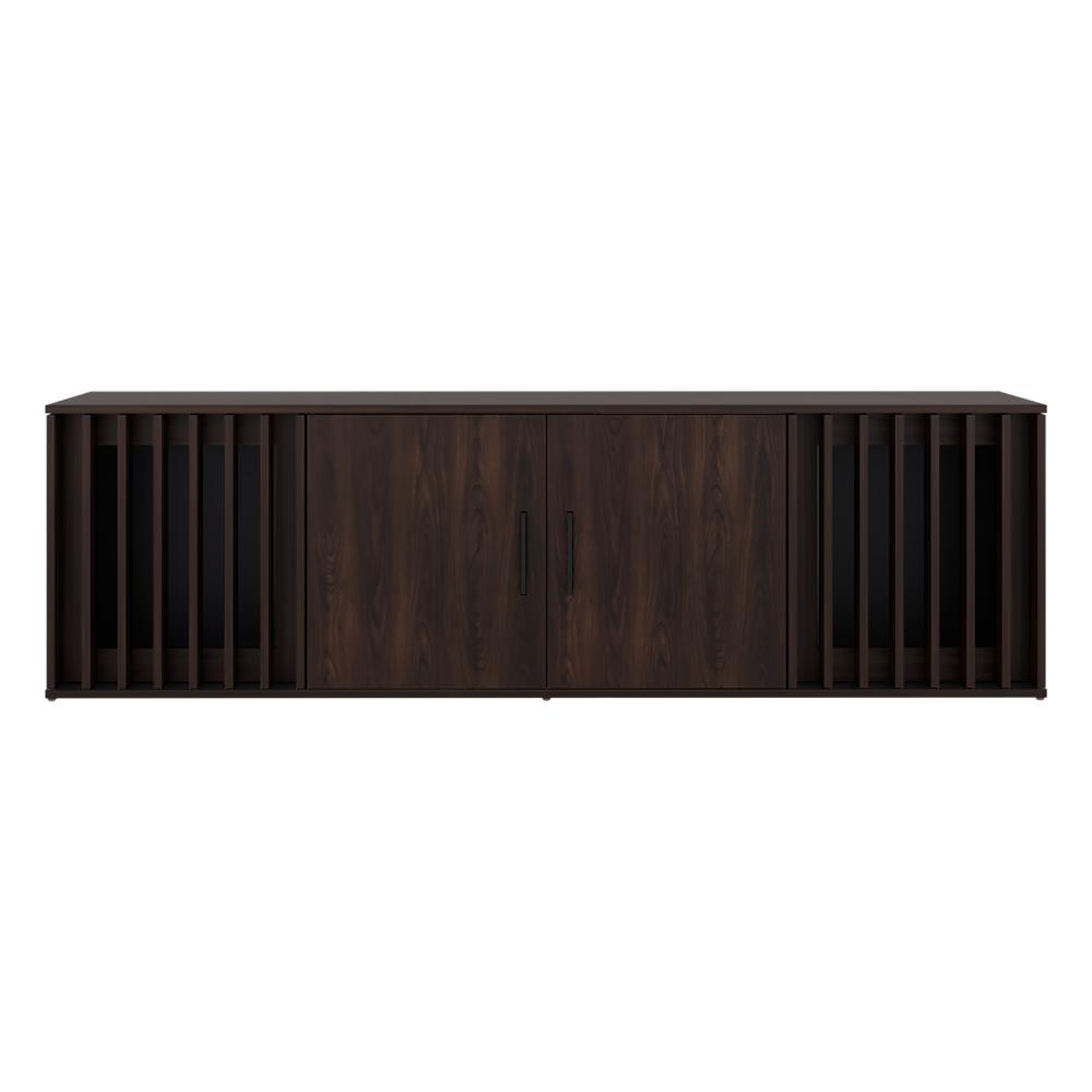 Mesa Para Tv Marron, Nogal Europeo y Wengue, para tv de hasta 70 pulgadas ZF
