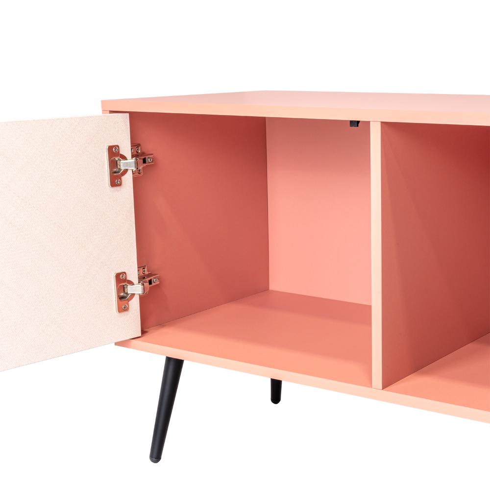 Mesa para TV Vulanno, Arupo y Toquilla, Con Una Puerta Abatible 70"