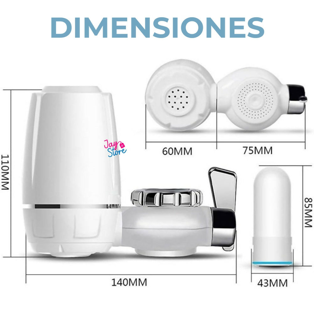 Filtro Purificador De Agua Domestico Para Grifo 7 Niveles
