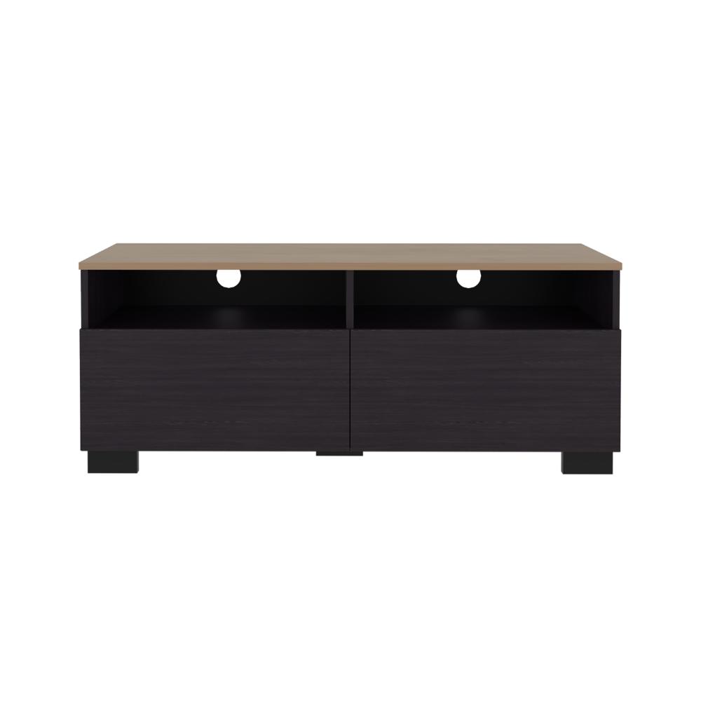 Mesa Para Tv Colman, Wengue y Fresno Europeo, para tv de hasta 49 pulgadas ZF
