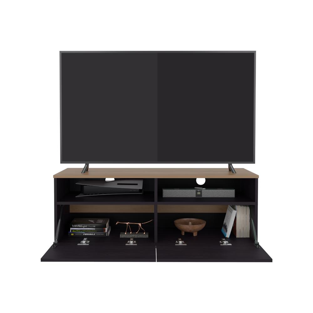 Mesa Para Tv Colman, Wengue y Fresno Europeo, para tv de hasta 49 pulgadas ZF