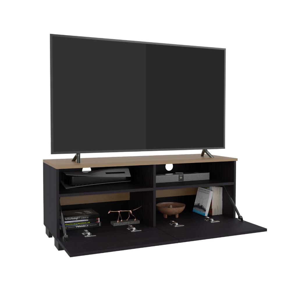 Mesa Para Tv Colman, Wengue y Fresno Europeo, para tv de hasta 49 pulgadas ZF