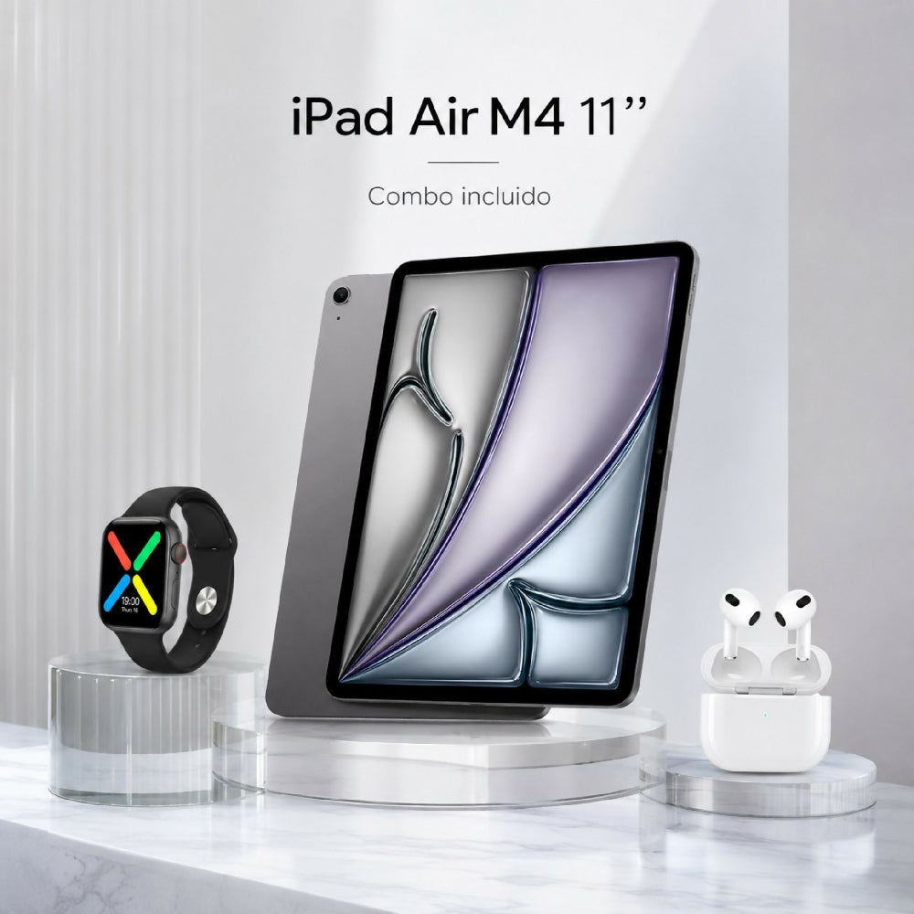 Tablet Apple Ipad Air M4 De 11 Pulgadas 128gb Wifi Diseño Ultrafino Gris + Obsequio