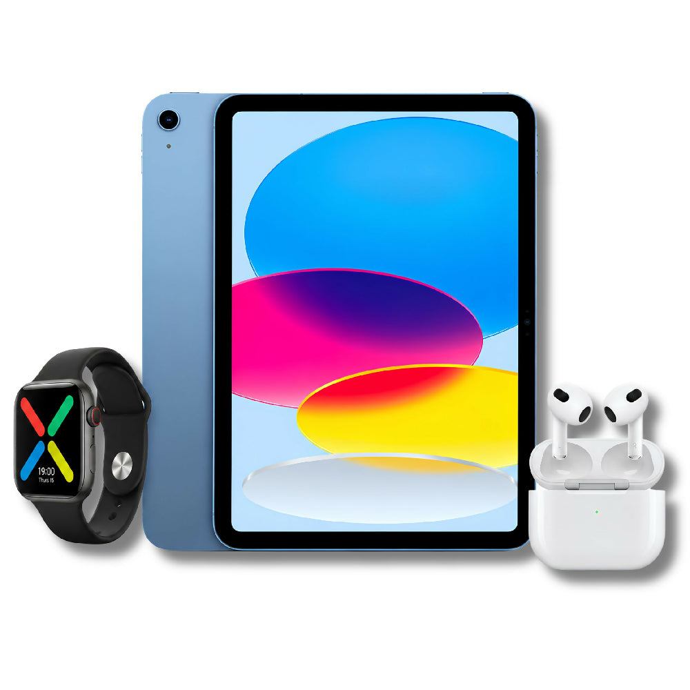 Tablet Apple IPad 11 Pulgadas 256gb A16 + Obsequio Smartwatch Y Audífonos Celeste