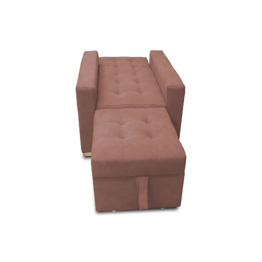 Poltrona Mood Multifuncional Reclinable camel