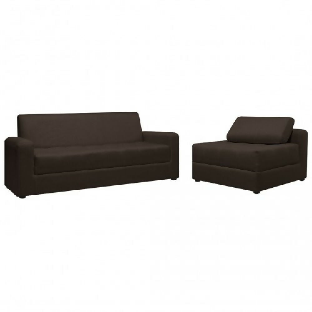 Sofá Alondra En L Antifluido Café