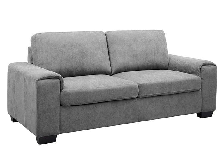 Sofá Berlín 3 puestos Gris Tela pet friendly Antifluidos 182x88x80