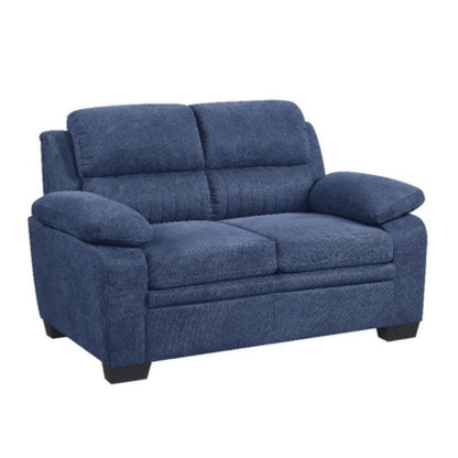 Sofá Copenhague puestos Azúl tela anti fluidos 150x88x80