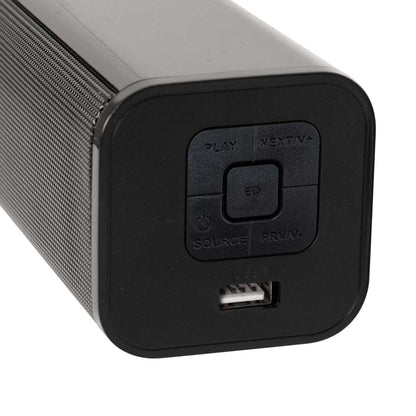 Barra de sonido Bluetooth SB20 Challenger, Color Negro