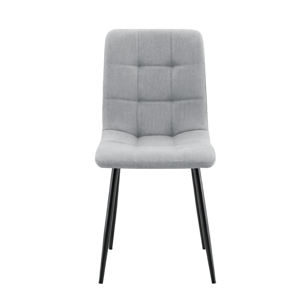 Combo Arven, Incluye una Mesa y 4 Sillas Color Gris