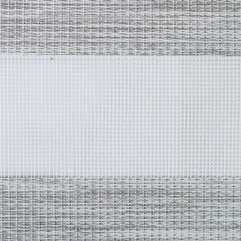 Persiana Enrollable Sheer Elegance Sheer Screen Silver Gris/Blanco 160X180