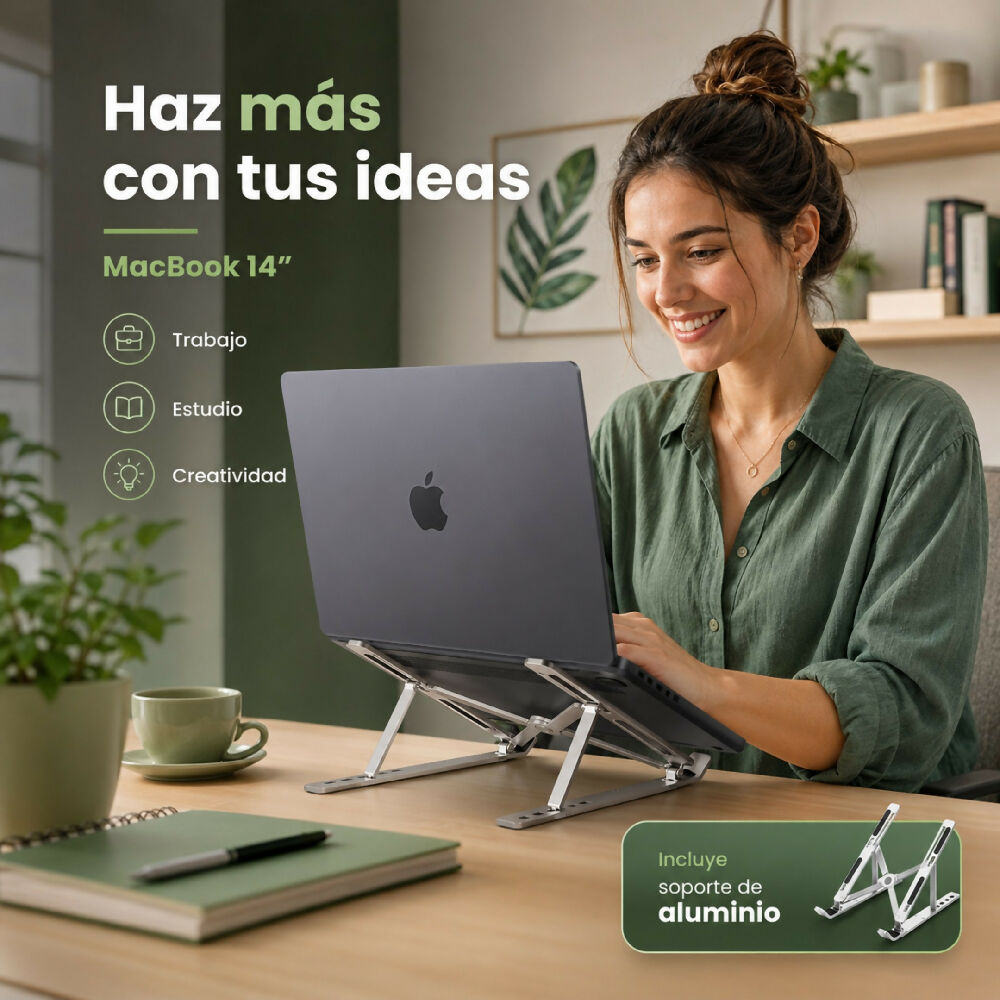 Macbook Pro 14 Pulgadas Chip M5 1tb 16gb Ram Equipo De Alto Rendimiento + Obsequio