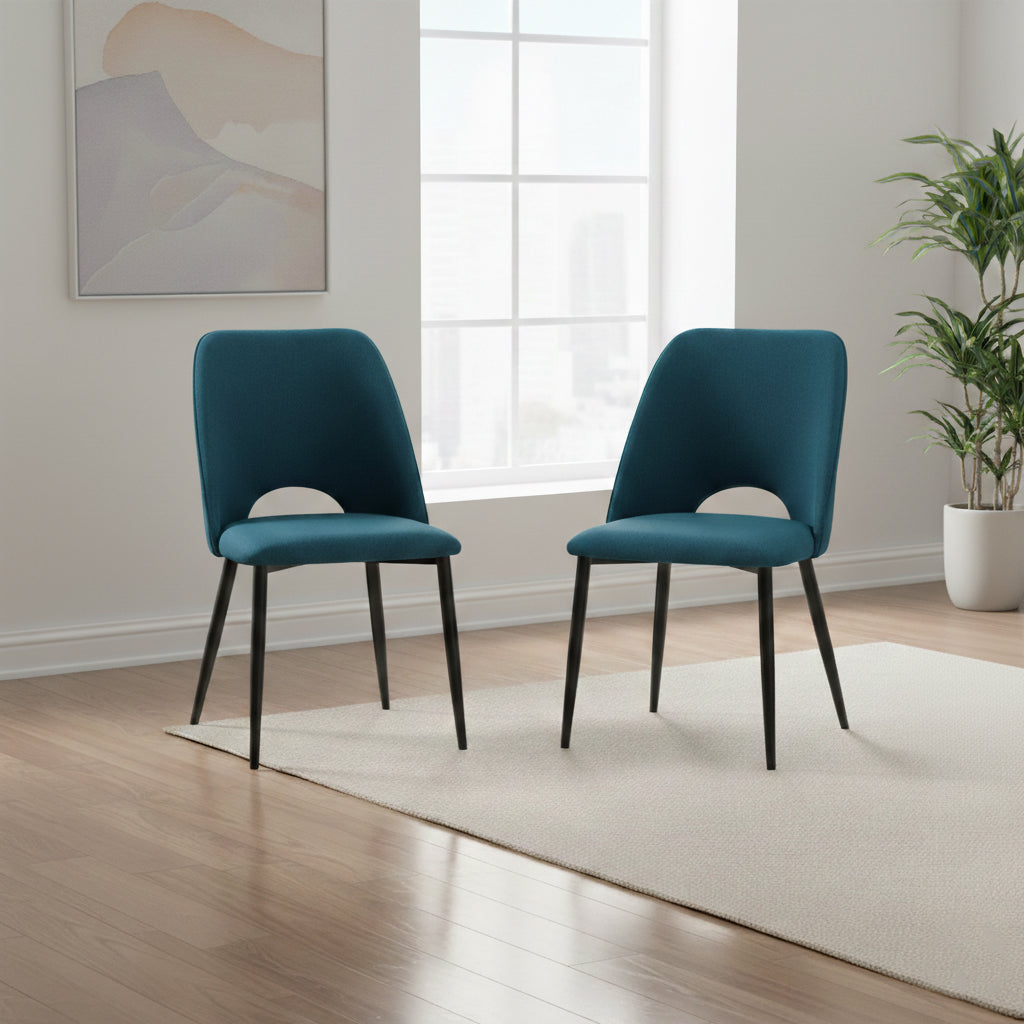 Combo para Sala Pare, Incluye Mesa Redonda de Vidrio y 2 Sillas