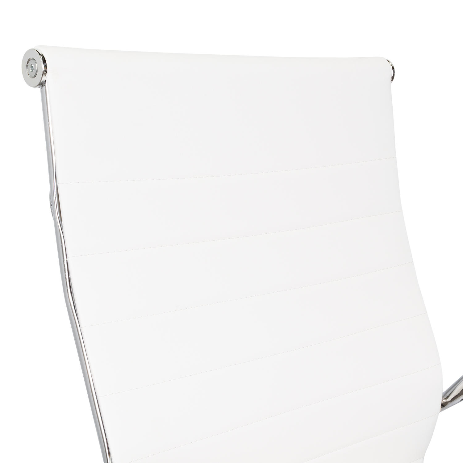 Silla Oficina X-56W, Blanca, con Cómodo Espaldar y Rodachines