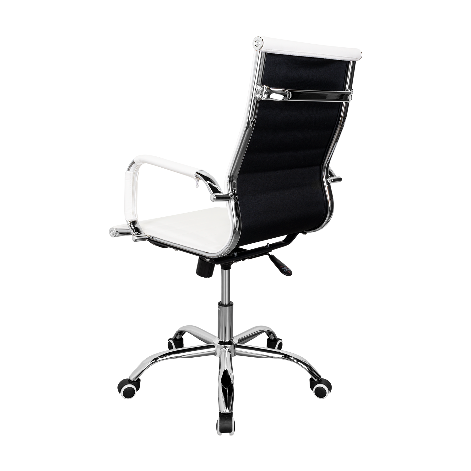 Silla Oficina X-56W, Blanca, con Cómodo Espaldar y Rodachines