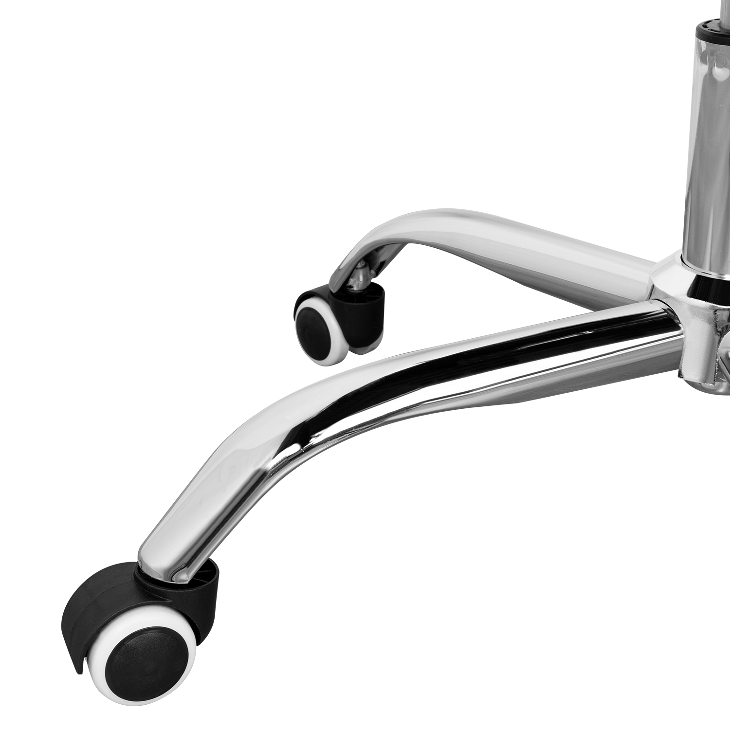 Silla Oficina X-56W, Blanca, con Cómodo Espaldar y Rodachines