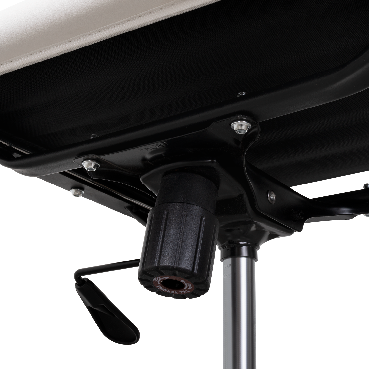 Silla Oficina X-56W, Blanca, con Cómodo Espaldar y Rodachines