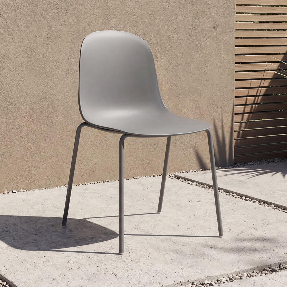 Silla Aiara, Color Gris Oscuro, diseño moderno