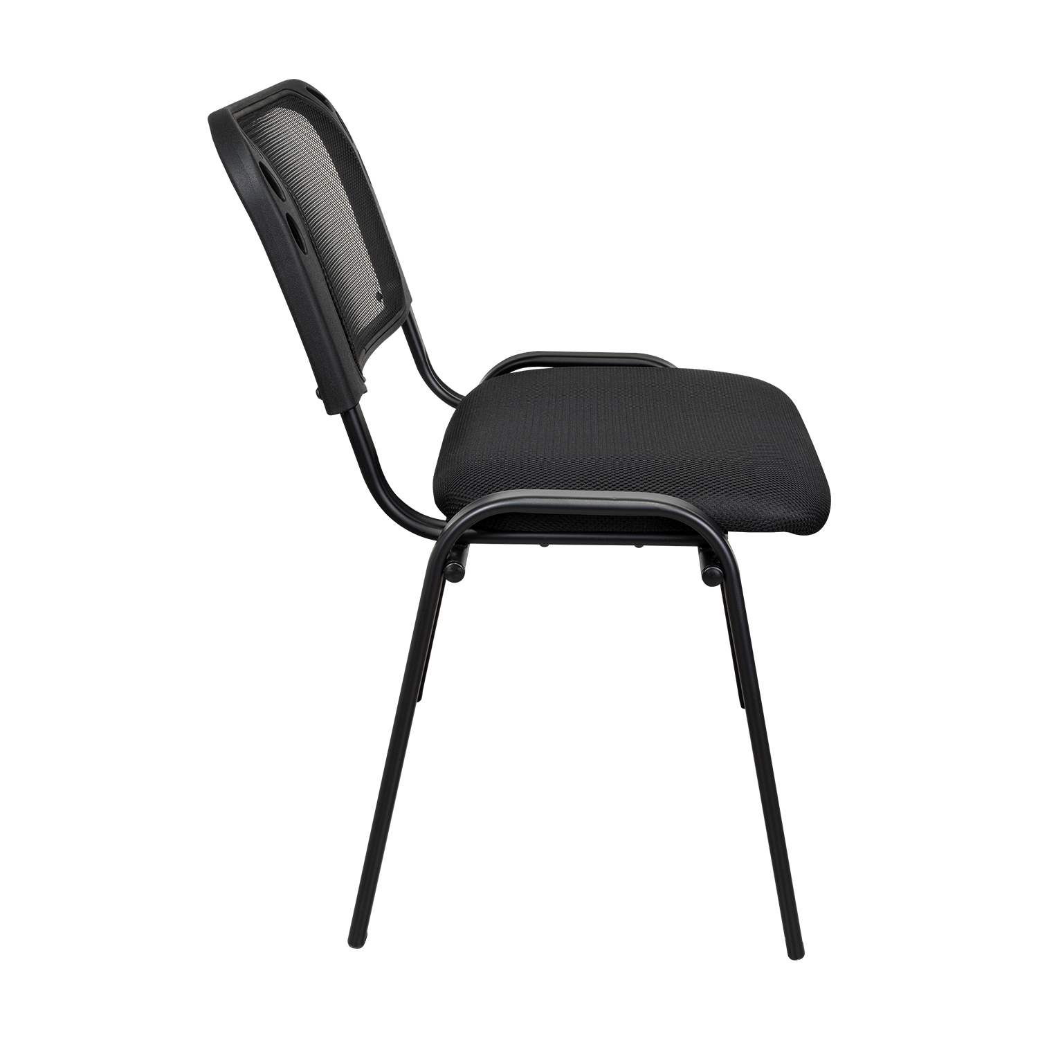 Silla Interlocutora, Negro, Con espaldar y diseño sencillo X2
