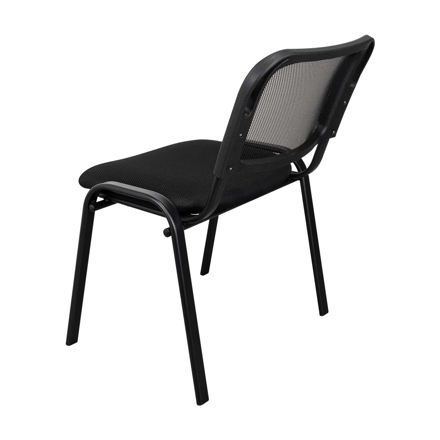 Silla Interlocutora, Negro, Con espaldar y diseño sencillo X2