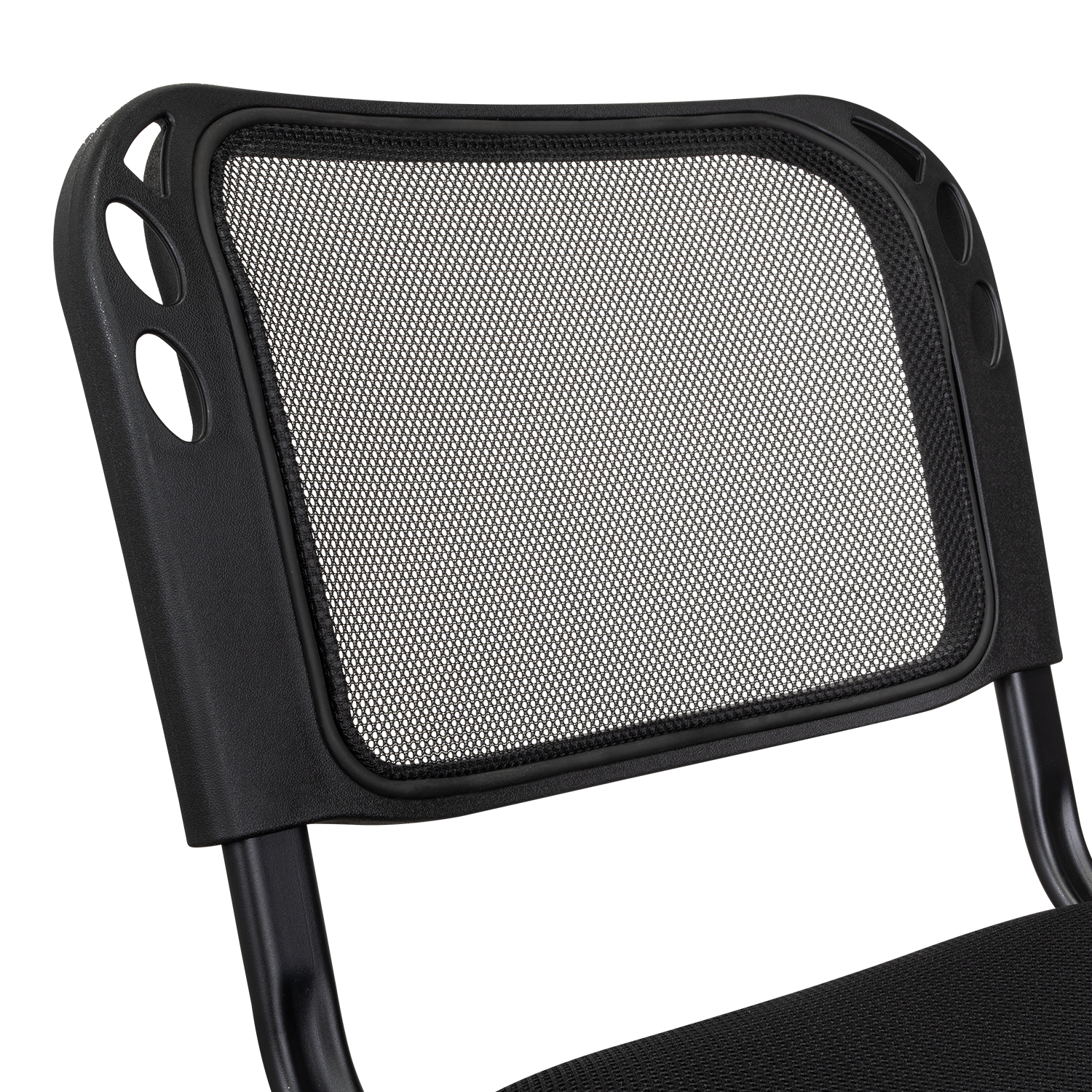 Silla Interlocutora, Negro, Con espaldar y diseño sencillo X2
