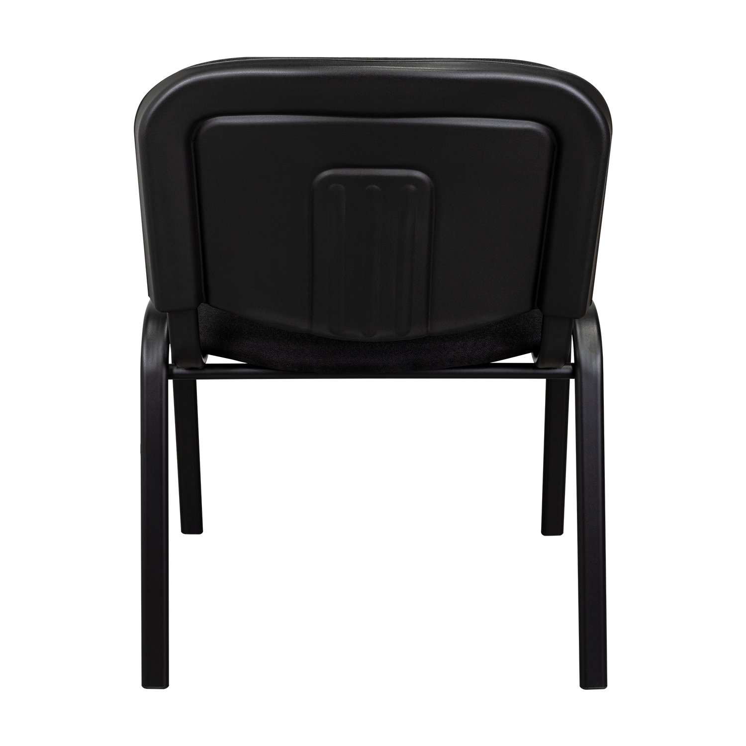 Silla Interlocutora, Negro, Con espaldar y diseño sencillo X4
