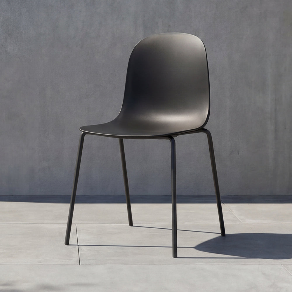 Silla Aiara, Color Negro, diseño moderno