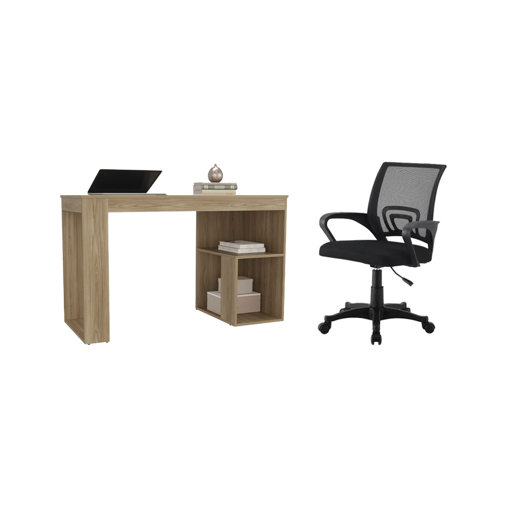 Combo para Oficina Ostir, Incluye Escritorio y Silla de Escritorio