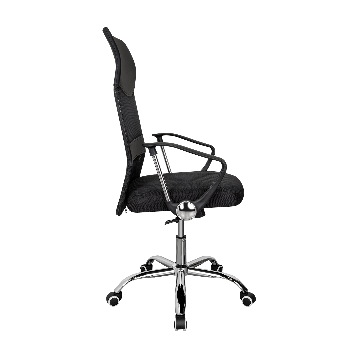 Silla Oficina X-50B, Wengue, con Cómodo Espaldar y Rodachines